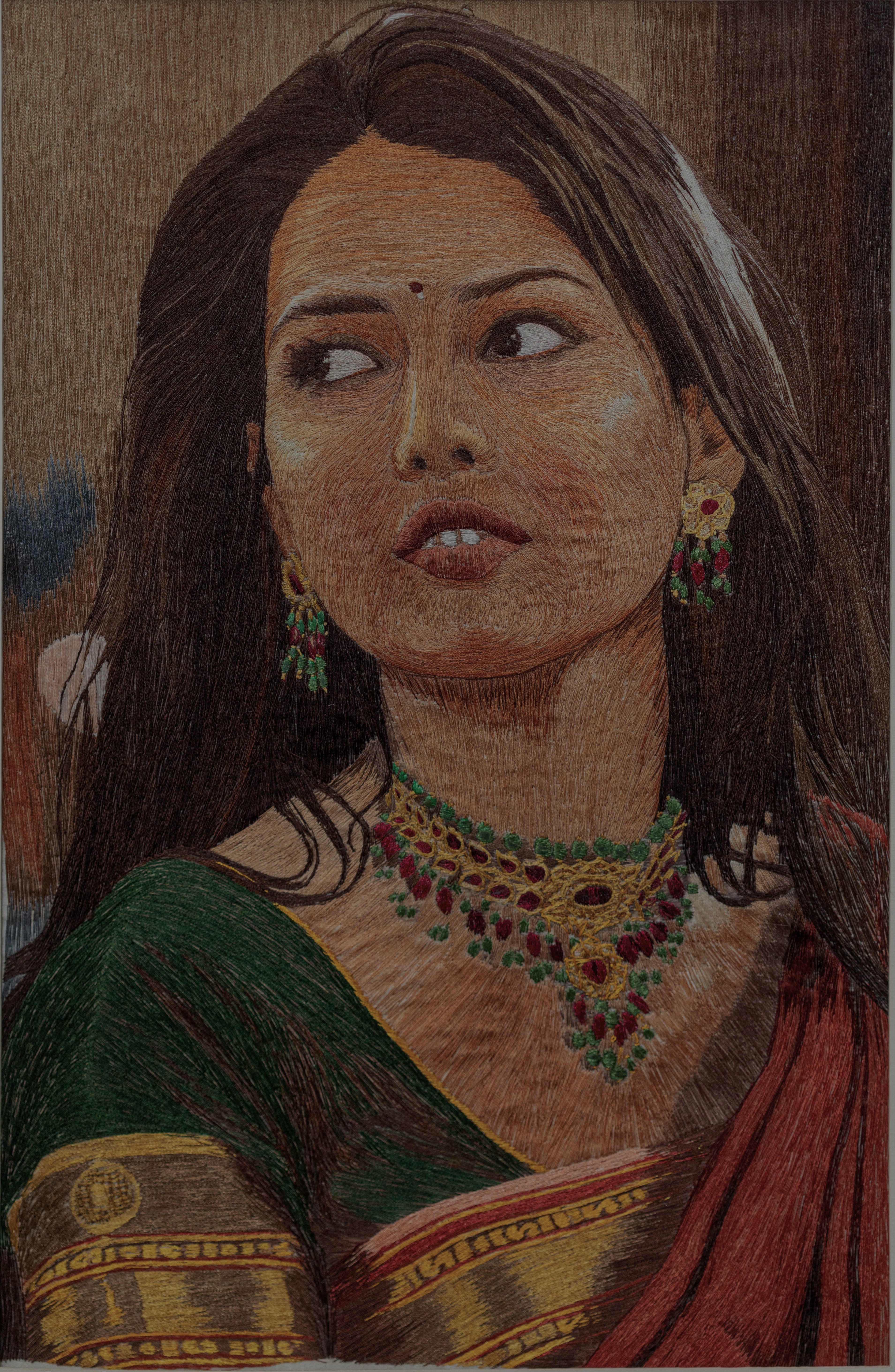 Bejewelled Lady detail